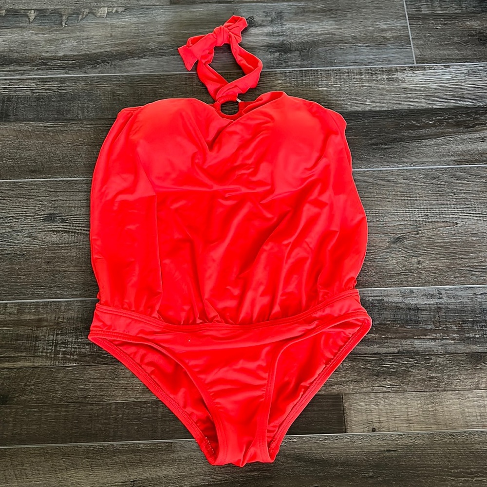 Michael Kors Bathing suit Halter style one piece